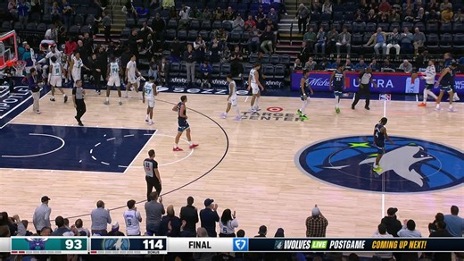 Les Wolves l'emportent face aux Hornets