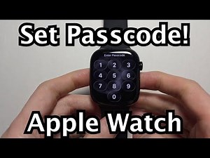 Apple Watch: How to Set Passcode!