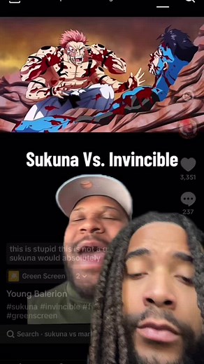 #greenscreenvideo | gojo vs sukuna