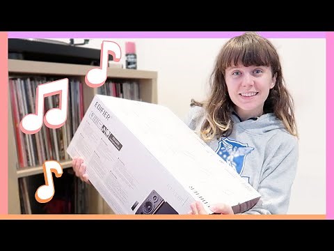 unboxing my new speakers 🎶 Edifier R1700BT first look + setup