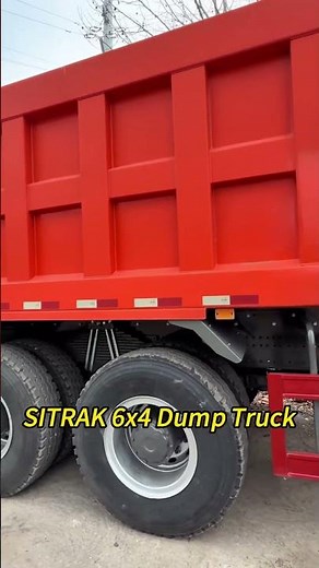 sitrak 6x4 dump truck