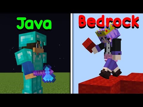 Bedrock Player vs Java Player to see Which Is Better