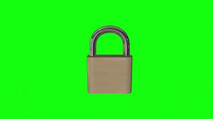 8 animations master lock padlock green screen | Premium Stock Video Footage
