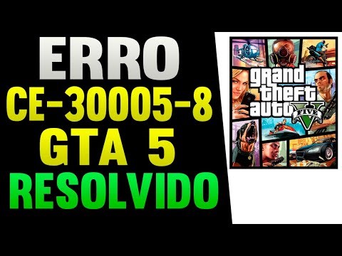 GTA 5 PS4 Erro CE-30005-8