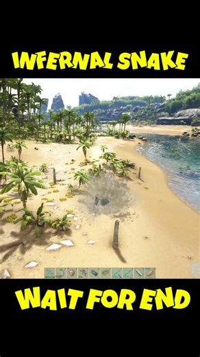 Infernal Basilisk Evolution is OP 🔥 ARK Q+ Vietnam #ark #viralshorts #viral #arksurvival