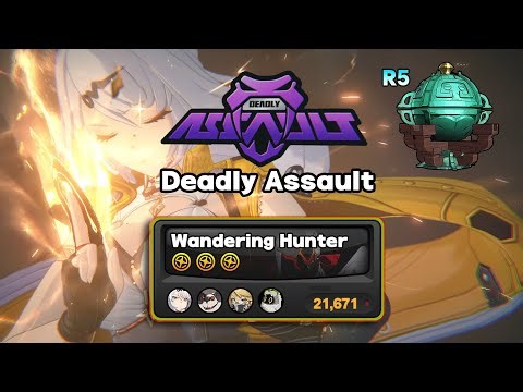 Yixuan/Pan Yinhu/Pulchra vs. Wandering Hunter - Deadly Assault | Zenless Zone Zero (ZZZ) 2.5