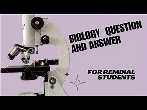 🛑Remedial biology🛑 Question and answer 👍👍👍