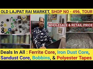 All Types Of Ferrite Core, Iron Dust Core, Sandust Core, Bobbins & Polyester Tapes |