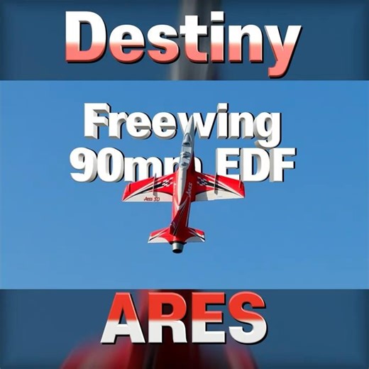 Destiny, Crash, ARES, Freewing 90mm EDF