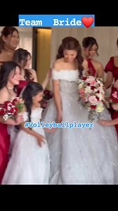 Team bride👰🏻‍♀️ Ej and Bugoy Cariño wedding❤️💍 #CongratulationsAndBestWishes #onceENNAlifetimeWithBUGOY #TeamBride #fypシ #fbreelsfypシ゚viral #fbreels #fbreelsvideo #fbreelsfypシ゚ #reelsfacebook #reelsvideoシ #reelsviralシ #reelsviralfb #reelsfypシ #viralreelsシ #viralpost #viralvideo #viralreelsfb #virals #highlights #followers #everyonefollowers | Volleyball Player