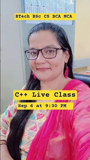 C++ Class for CS IT Students 🔥