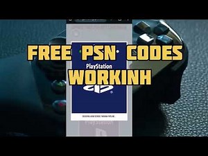 Free PSN codes new method ps4 pa5 (easy 100% work)