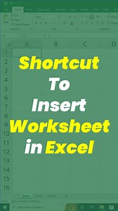 Want to add a new worksheet instantly without using the mouse? Use this super-fast Excel shortcut and speed up your workflow like a pro! ⚡ #Excel #ExcelShortcuts #InsertWorksheet #ExcelTips #ExcelTricks #MicrosoftExcel #ExcelForBeginners #ExcelProductivity | Chalo Ye Bhi Seekhe