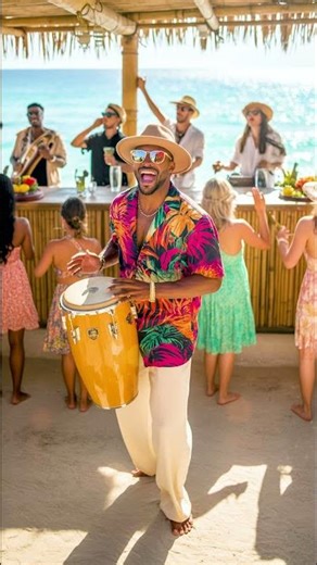 Salsa Ocean Paradise: Cuban Music & Beach Serenity