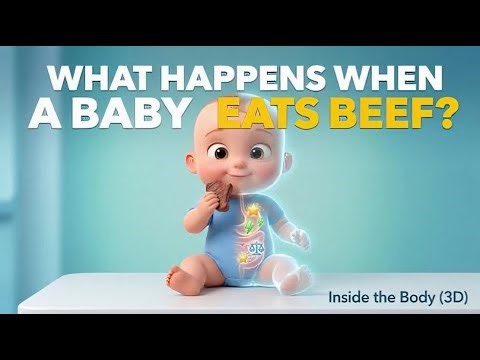 WHAT HAPPENS WHEN A BABY EATS BEEF ?