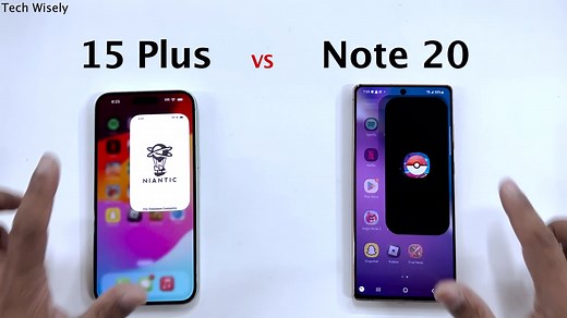 18K views · 171 reactions | iPhone 15 Plus vs SAMSUNG Note 20 #appleiphone #vs #Samsung #samsungnote20 | Tech Wisely | Facebook