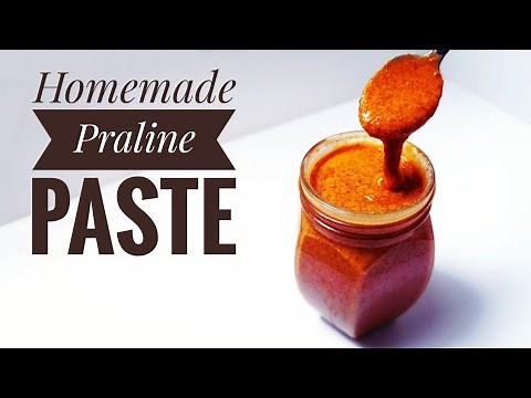 Homemade Praline Paste Recipe | Homemade Hazelnut Praline - Noisettes Praline | Bake and Toss