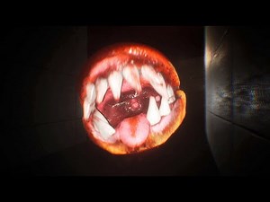 [PACMAN BUT SCARY MONSTER] Faceman 3D - Full Gameplay (SHORT HORROR GAME)