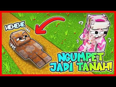 ATUN PRANKS MOMON BY CAMOUFLAGING AS ANYTHING IN HIDE AND SEEK !! Feat @sapipurba Minecraft