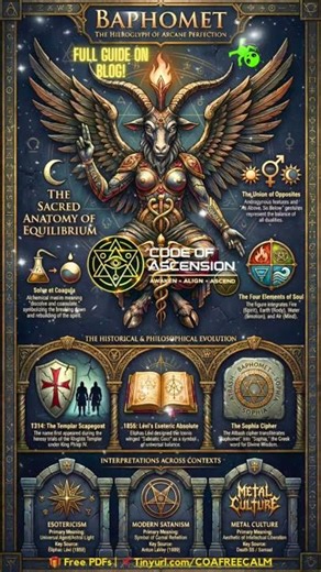 Baphomet Meaning Explained: The True Symbol of Balance & Duality