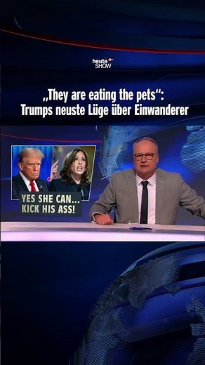 Die neuste Lüge von Trump | heute-show #shorts