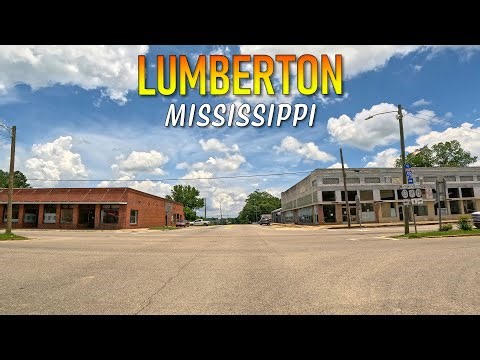 Lumberton Mississippi Driving Through