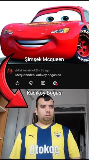 Şimşek Mcqueen - Kadıköy Boğası Bağlantısı