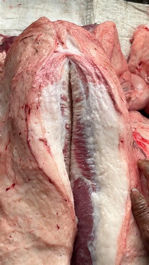 Cow's meat processing skills.