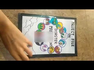 project file on disaster management ||class 8,9,10,|just copy it| download PDF from description box
