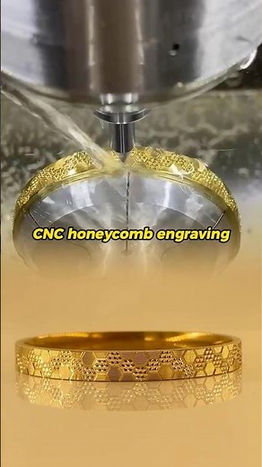 Jewelry CNC Machine for Honeycomb Pattern Bracelet Engraving