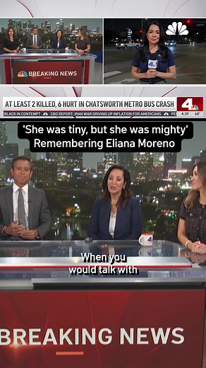 NBC4 and Telemundo 52 viewers had a reassuring voice in Eliana Moreno. Working alongside news helicopter pilot George Marciniw, the chopper crew provided coverage of fast-developing stories across Los Angeles. Tap #linkinbio for more tributes.