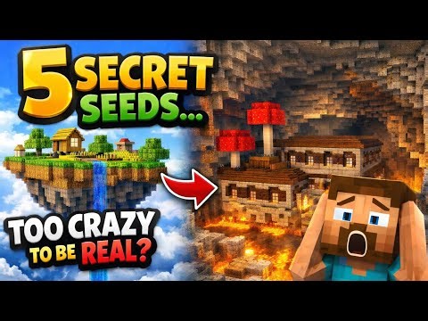 5 CRAZIEST Seeds You Won’t Believe Exist… (Minecraft)