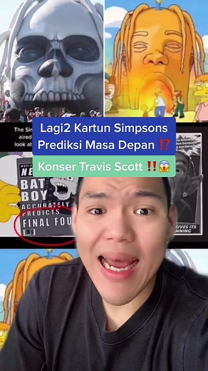 Prediksi Konser Travis Scott oleh The Simpsons