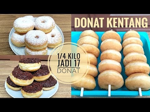 Potato donut recipe, soft and tender