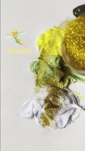 Mixing Tinkerbell’s Magical Colors Into Real Acrylic Paint ✨🧚‍♀️ | Fairy Dust Palette
