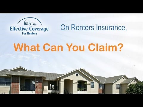 What Can You Claim On Renters Insurance?