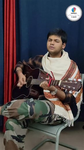 Cultural Society, PJMCH on Instagram: "Masla kya hai...??? CHORD-IALLY YOURS Entry no. 02 (Intercollege) Virat Tanishq 2025 English & Foreign Language University, Hyderabad Insta id:- @virattanishqmusic #aikyam26#singer#guitar#music#viral"