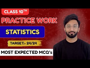 Statistics chap - 13| class 10| Maths| objectives | practice book solution
