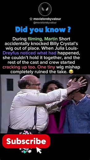 Martin Short Ruined Billy Crystal’s Wig 😂 | Movie Blooper