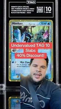 Undervalued Pokemon slabs! Grow a collection on a budget! Tag Grading Discount Code: CARDSCIENCE