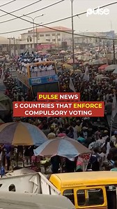 5 countries that enforce compulsory voting #PulseWatchIt #PulseWatchItNews | Pulse Nigeria