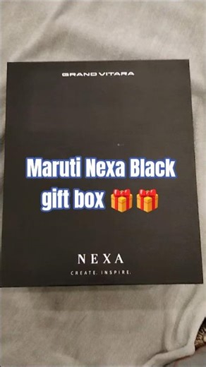 What's inside the Maruti Nexa black box gift? #tatasierra2025 #tatasierra