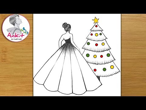 Merry Christmas Drawing Easy | Christmas Day drawing 2026 | Santa clause drawing easy for kids