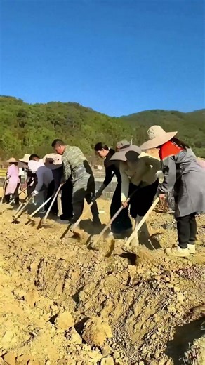Rural Collective Farming Scene!