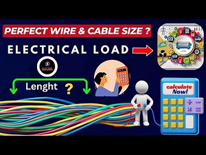 Perfect Wire and Cable Size for Your Electrical Load ।। Find The Perfect wire for your Load.