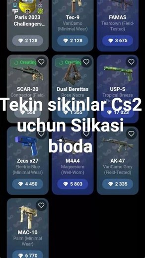 tekin sikin Cs2 https://t.me/rfl_pro_bot/join?startapp=ref6788605830