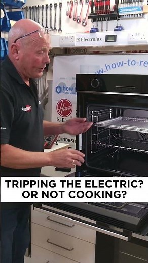 IS YOUR OVEN TRIPPING THE ELECTRIC OR COOKING UNEVENLY? #ovenrepair #diy #homeappliance