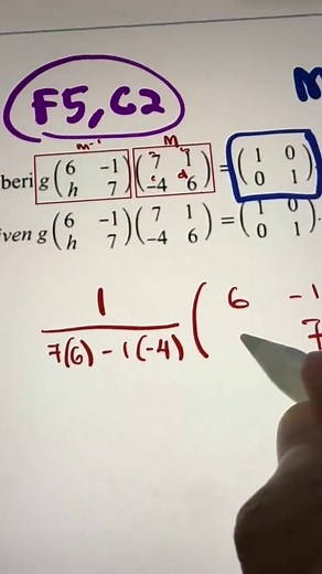 Understanding Matrices in Mathematics F5, C2