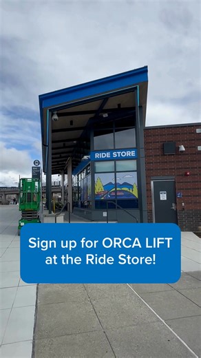 You can learn more about reduced fare options and see if you qualify for an ORCA LIFT card or a Subsidized Annual Pass in person at the Ride Store. Drop-in enrollment is every Monday and Thursday from 2 to 5 p.m. Stop by to learn more or to apply in person! | Community Transit | Facebook