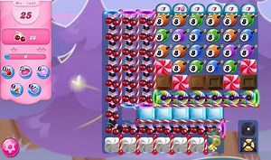 Tips and Walkthrough: Candy Crush Level 7439